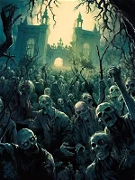 Night of The Living Dead by Nucast logo